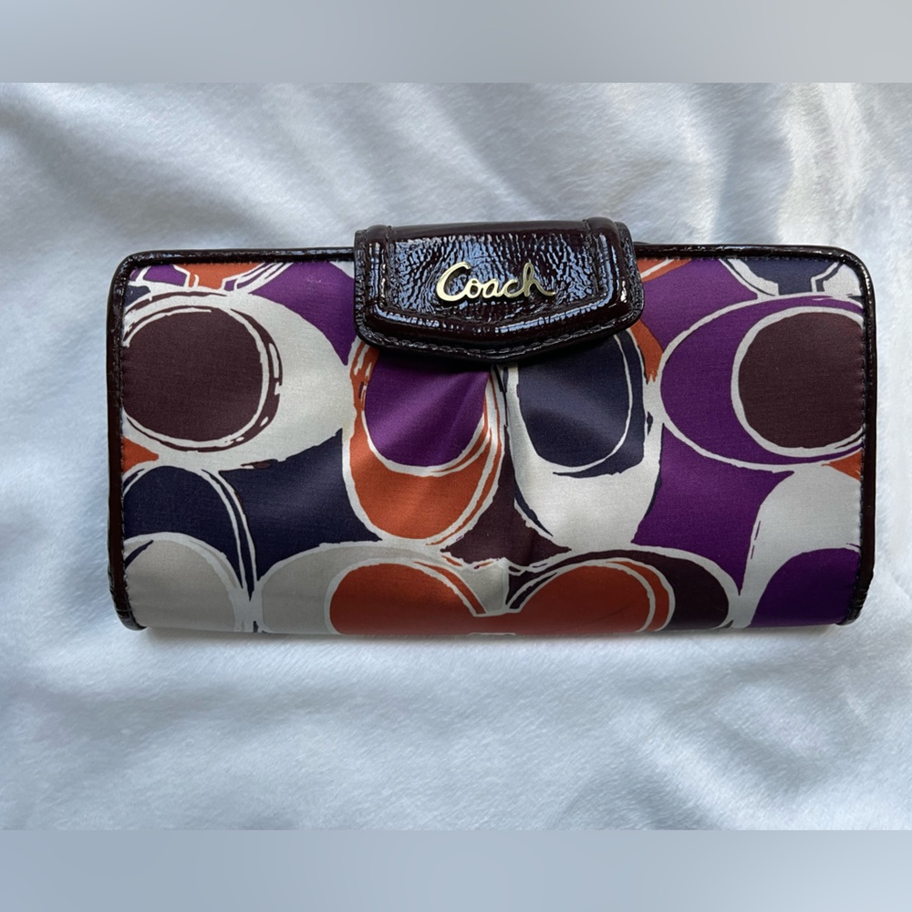Coach multicolored wallet - Picture 2 of 8